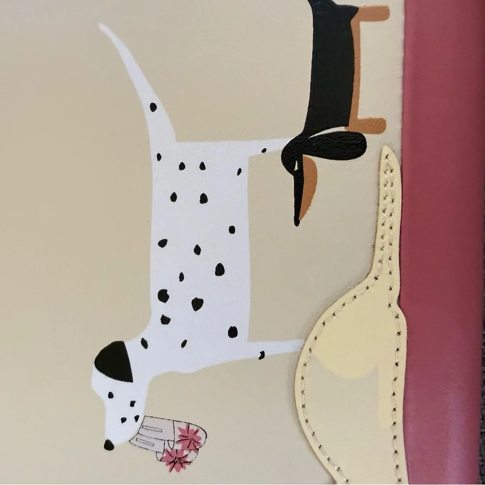 RADLEY LONDON Cream Wallet with Pink and Black Accents - Picture 3 of 10